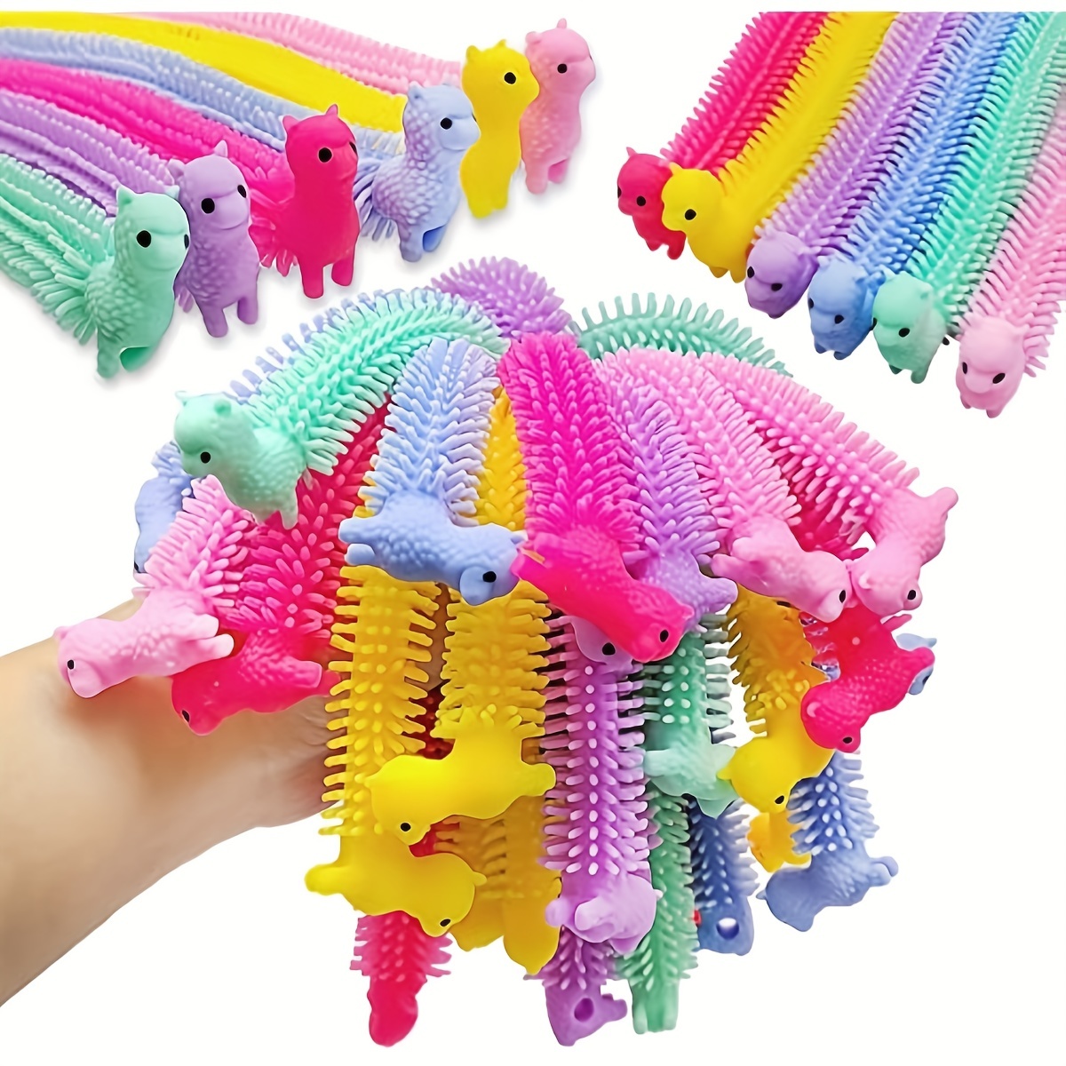 1pc Tpr Centipede Stretch Toy, Jouet Extensible En Cordelette