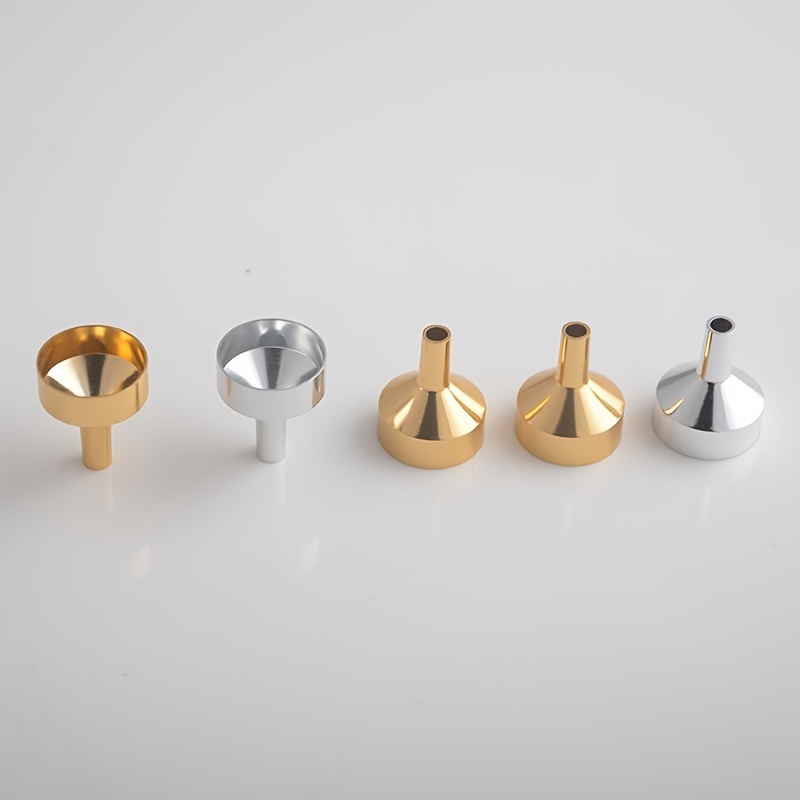 Mini Metal Funnel for Filling Small Bottles Transfer Liquid Refill Perfume Tool