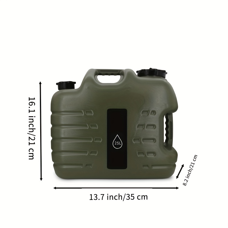 10/18/25L Water Storage Containers with Faucet BPA-Free Portable Large Water  Bucket Jug Tank for Camping Outdoor Hiking