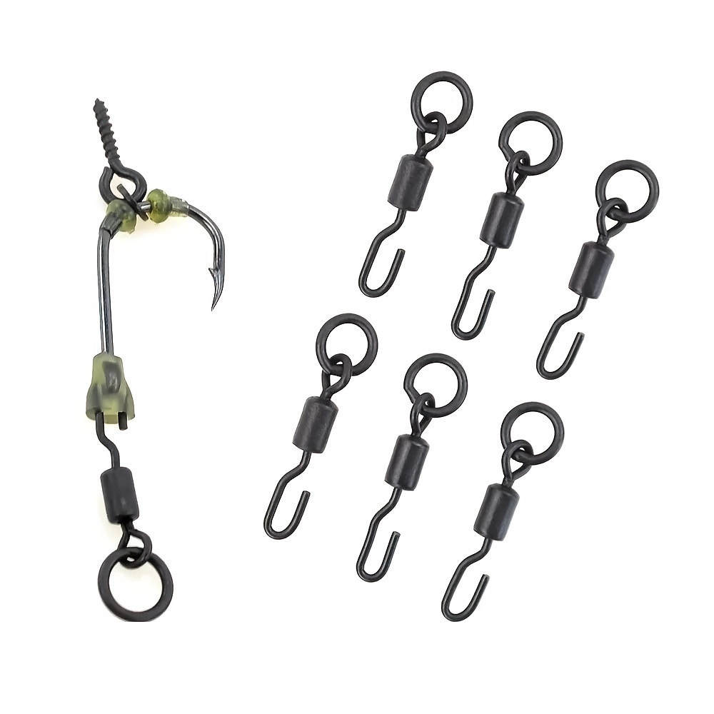 Quick Change Swivels Carp Fishing Easy Hook Spinner Rig - Temu