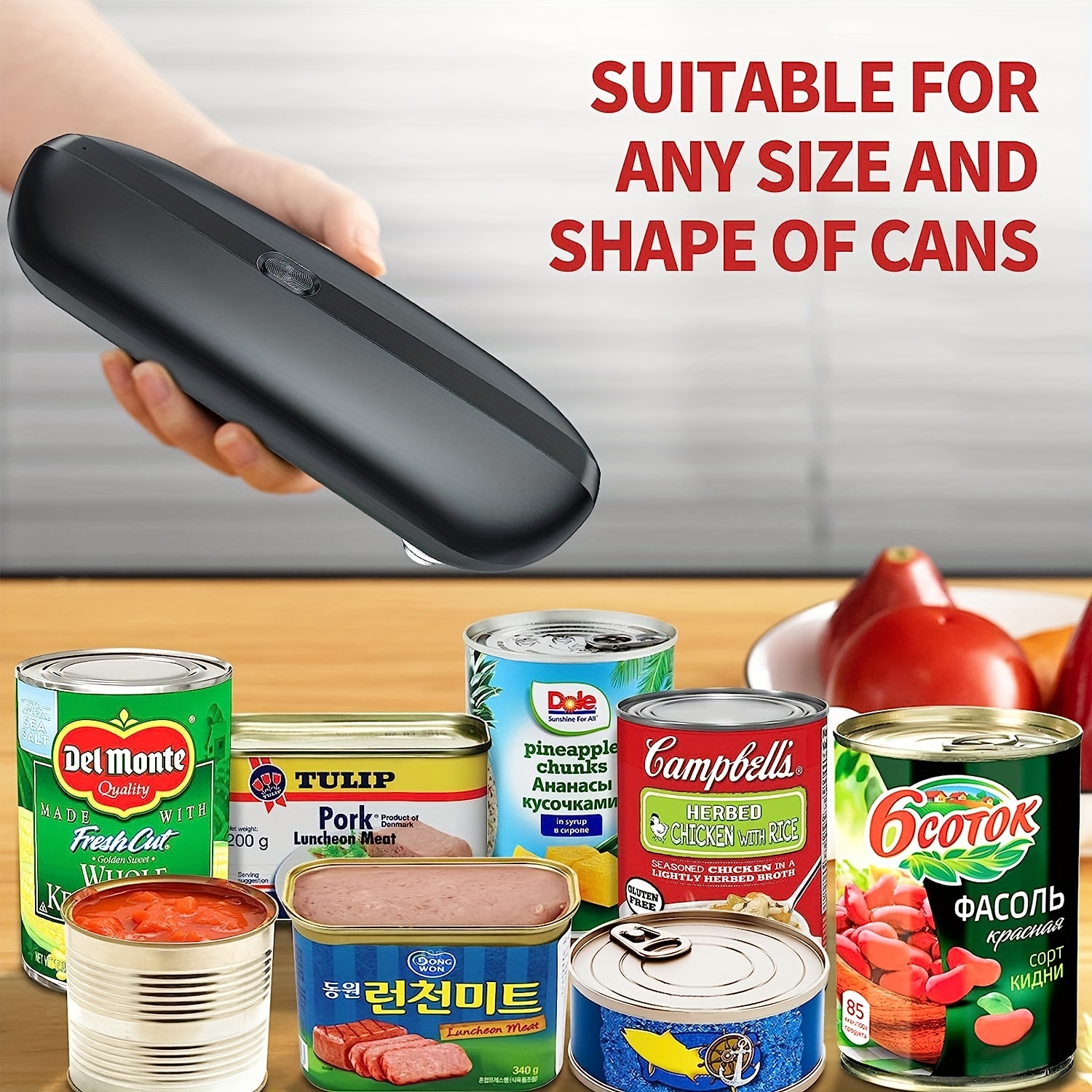 Multifunctional Electric Opener  Electric Automatic Cans Opener