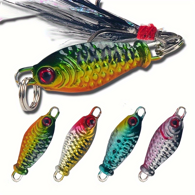 Bionic Baits Fishing Lures Set Soft Lead Coated Fish Baits - Temu