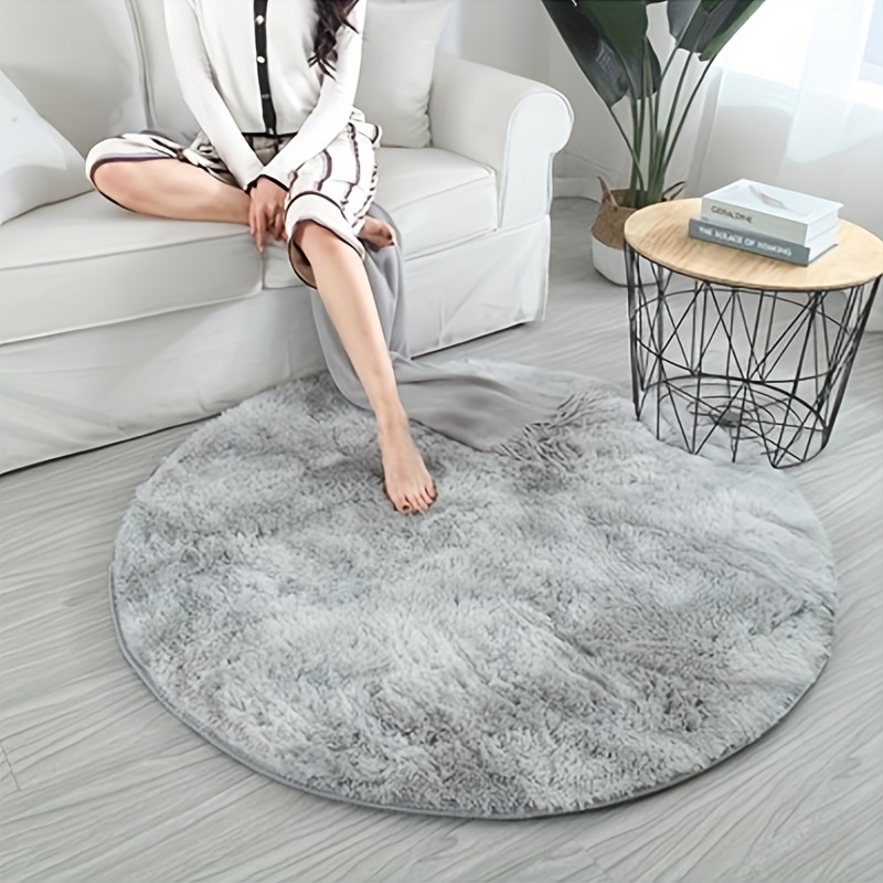  Flauschige runde Teppiche für Wohnzimmer Wohnkultur