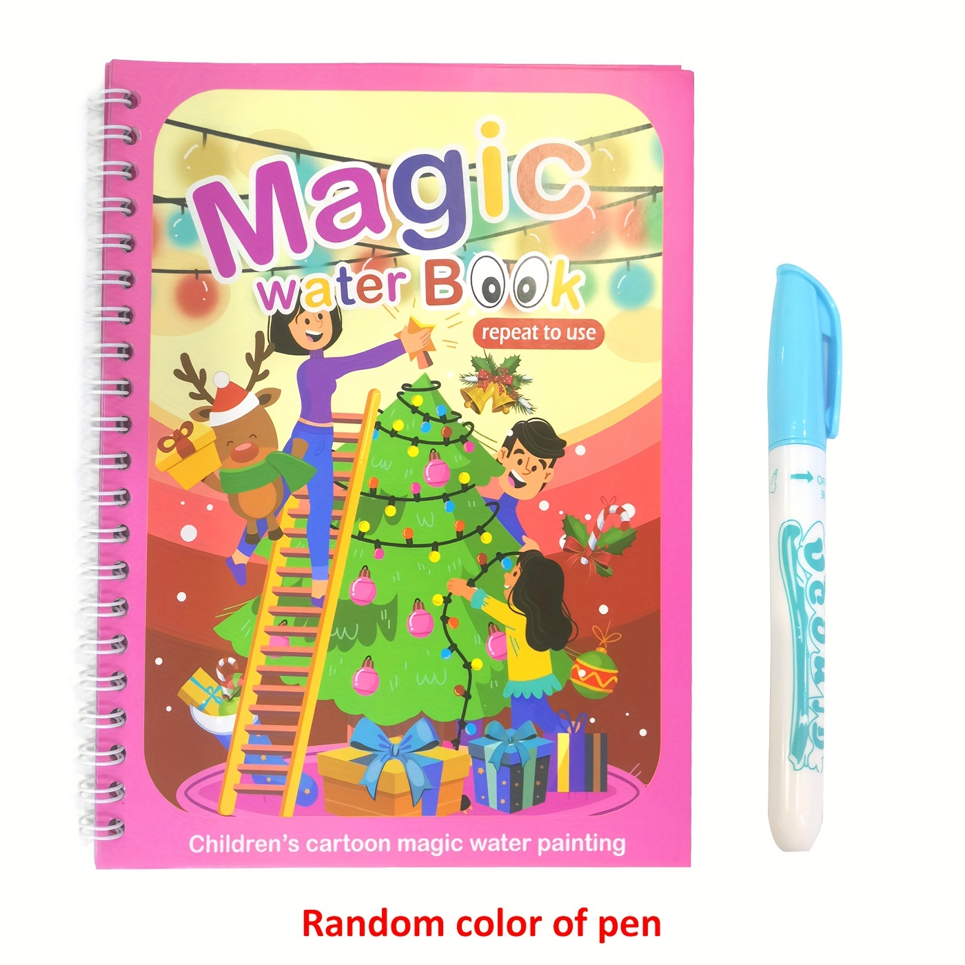 Magic Water Drawing Book: Sensory Early Education Toys Kids - Temu