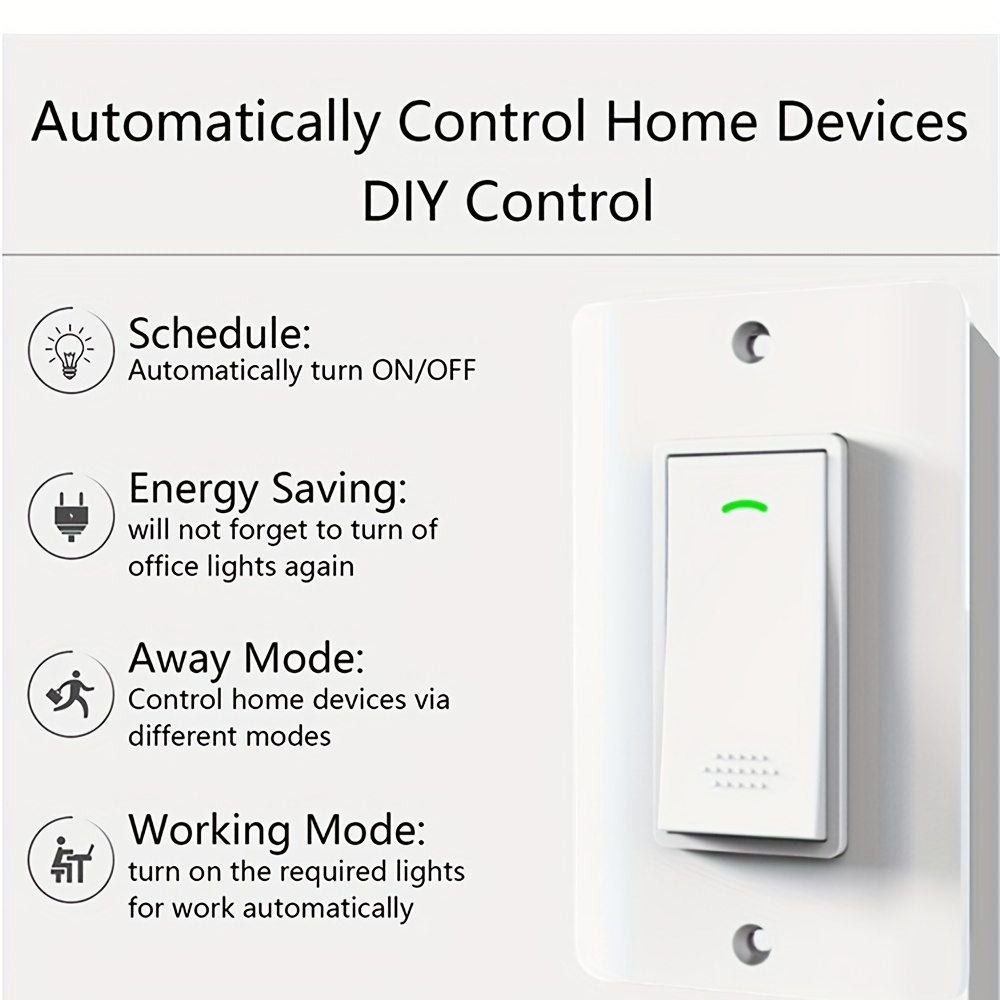 KKCOOL wifi smart light switch,work with alexa,google home, wireless  control,need white neutral wire no hub,2 gang