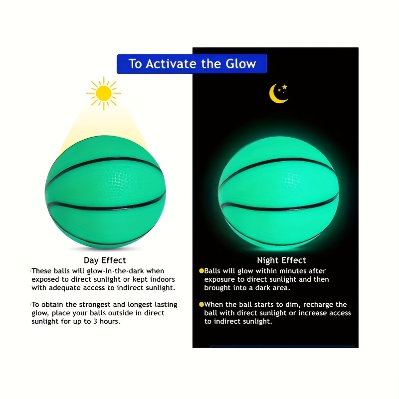 Glow in the Dark Taille 7 Basketball Cadeau - Temu Belgium