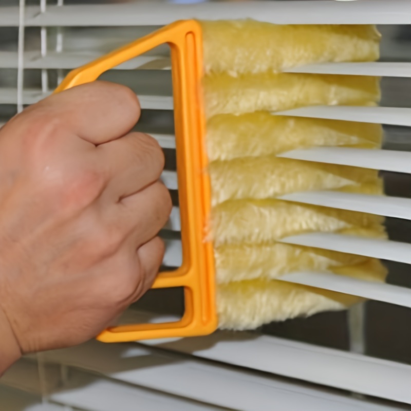 Mini-Blind Cleaner, Mini Hand-held Cleaner, Venetian Blind Brush Window Air  Conditioner Duster Cleaner, Blinds and Ceiling Fan Duster Set, Blind