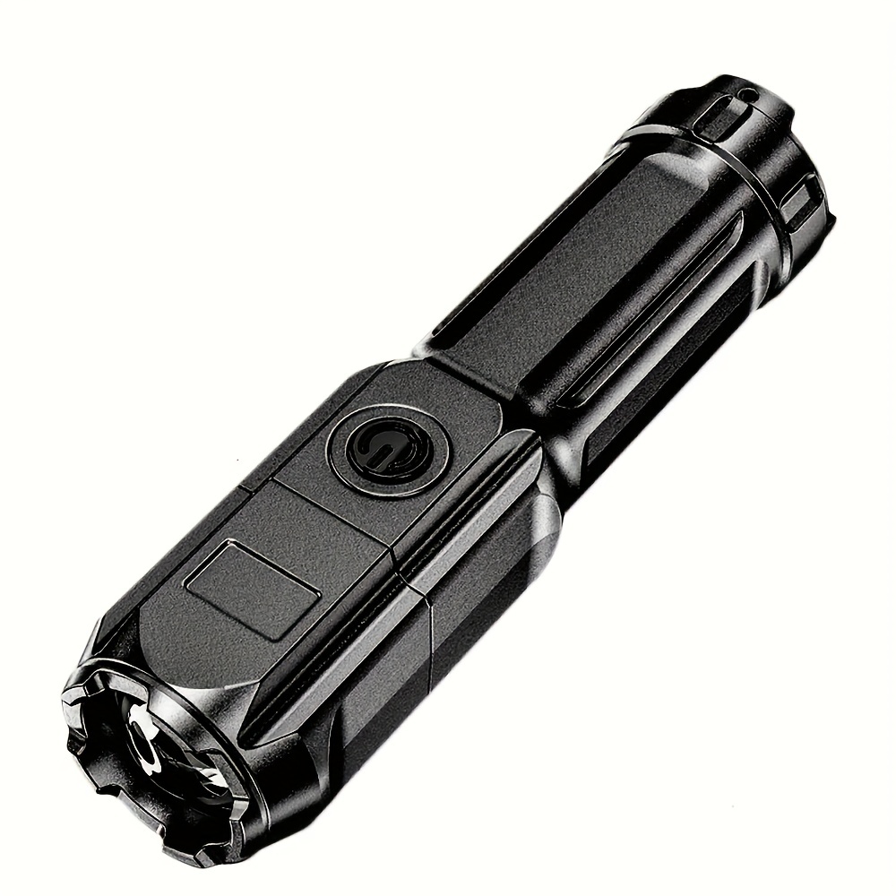 Super Bright 3 LED Flashlight/Lantern Combo - Black