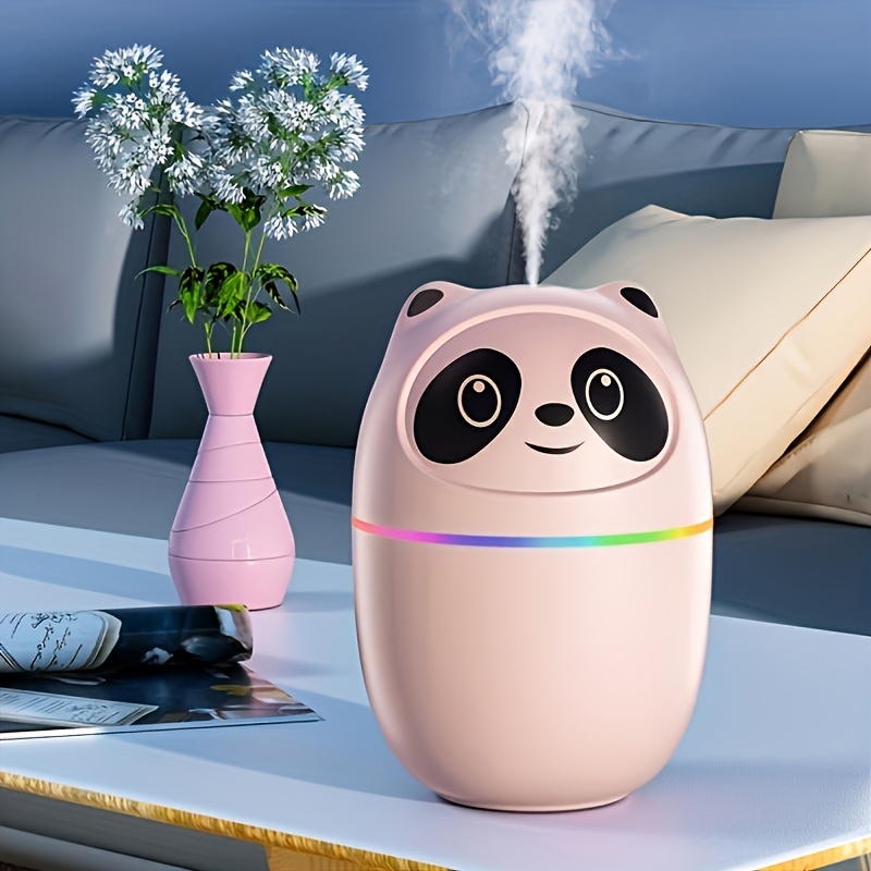 USB Portable Air Humidifier with LED Light for Home Car Mist Maker Steamer  250ML