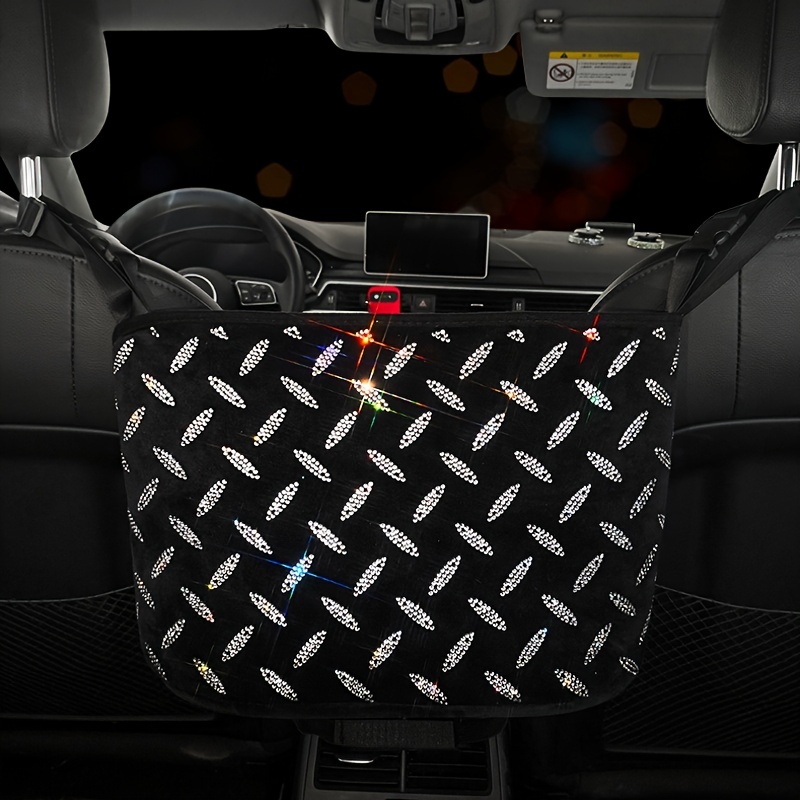 Car Handbag Holder Seats Purse Holder Car Front Seat Velvet - Temu
