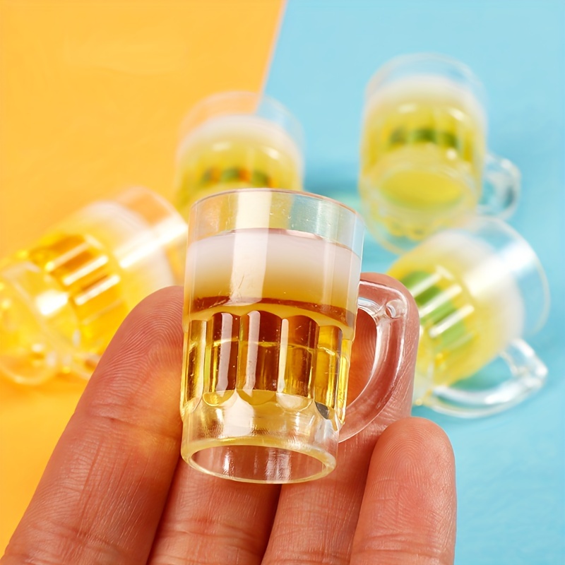 10pcs Mini Decorazioni Per Bottiglie Di Liquore In Resina, Mini