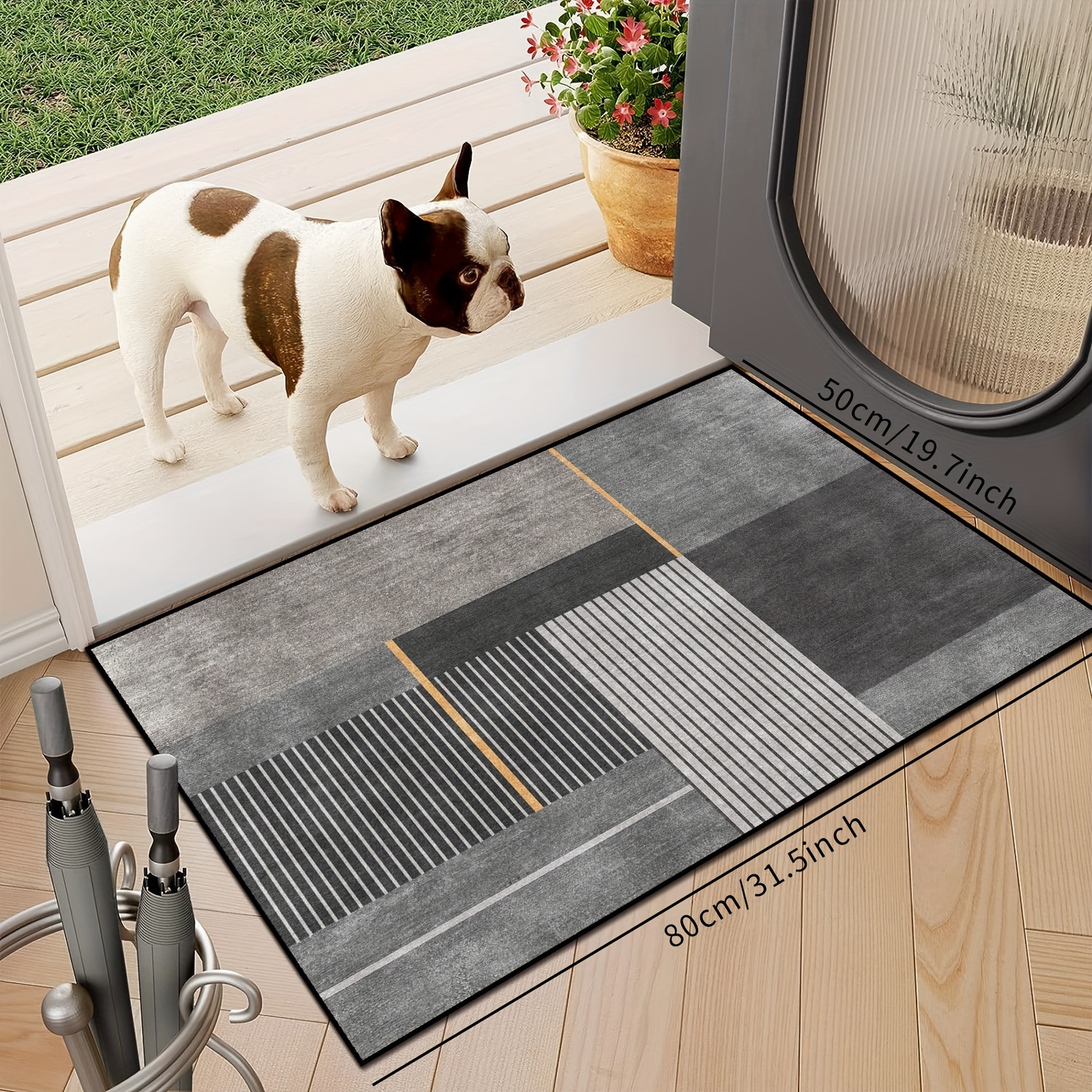 Ergonomic Anti-fatigue Kitchen Mat With Non-slip Pvc Foam For Standing And  Sitting - Waterproof And Heavy Duty - Perfect For Kitchen, Sink, And  Laundry - Temu
