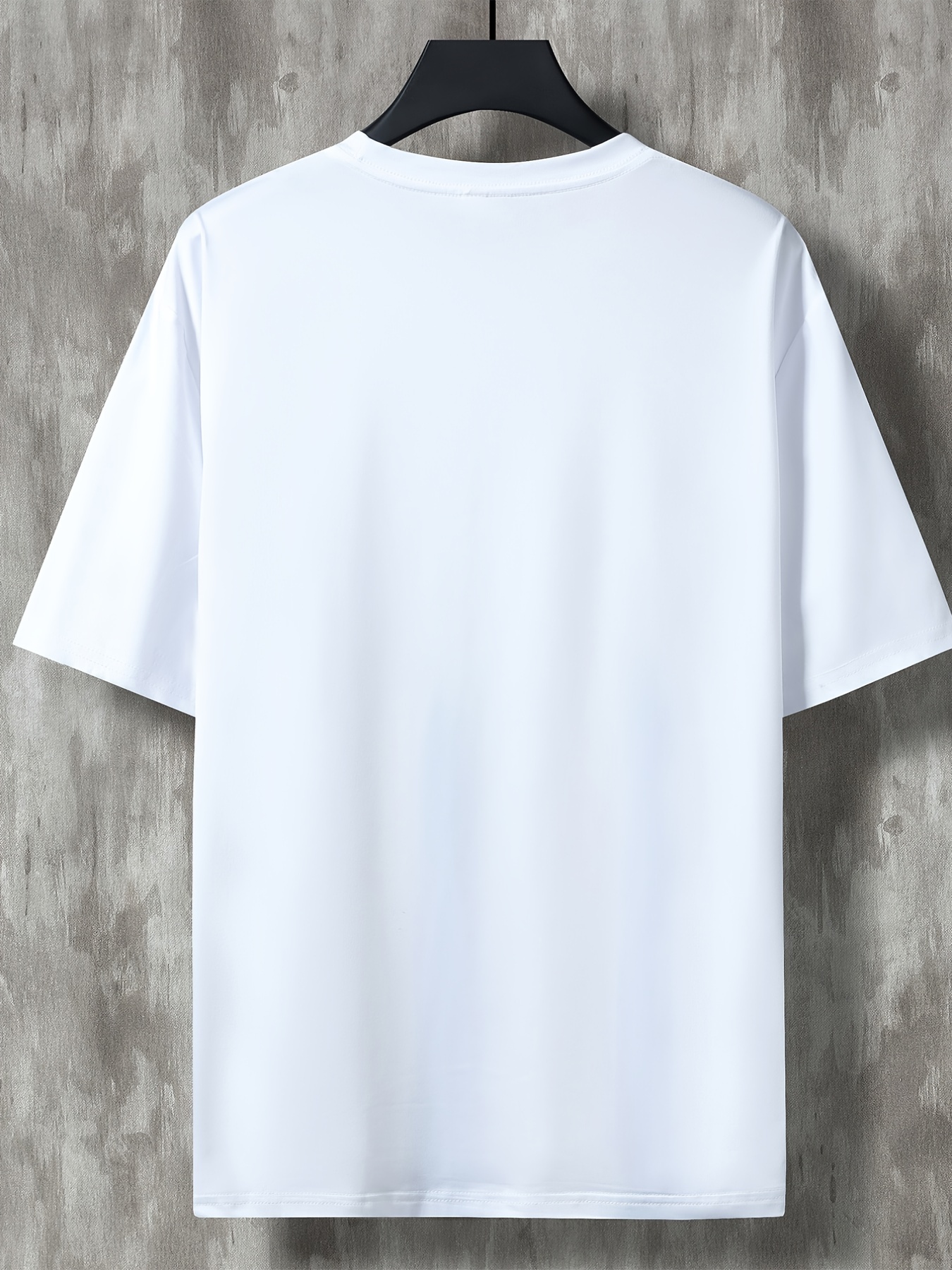  Hombre Verano Casual Papel Plano Impresión Camiseta Blusa Manga  Corta Cuello Redondo Tops Camiseta Blanco Camisetas Hombres, Blanco : Ropa,  Zapatos y Joyería