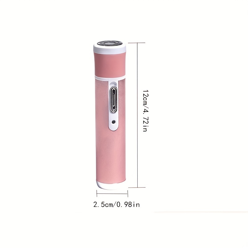 Afeitadora - Depiladora Multifuncional Impermeable para Hombres 4 en 1  Depiladora de Nariz Recargable por USB SYNTEK, 90 min, verde