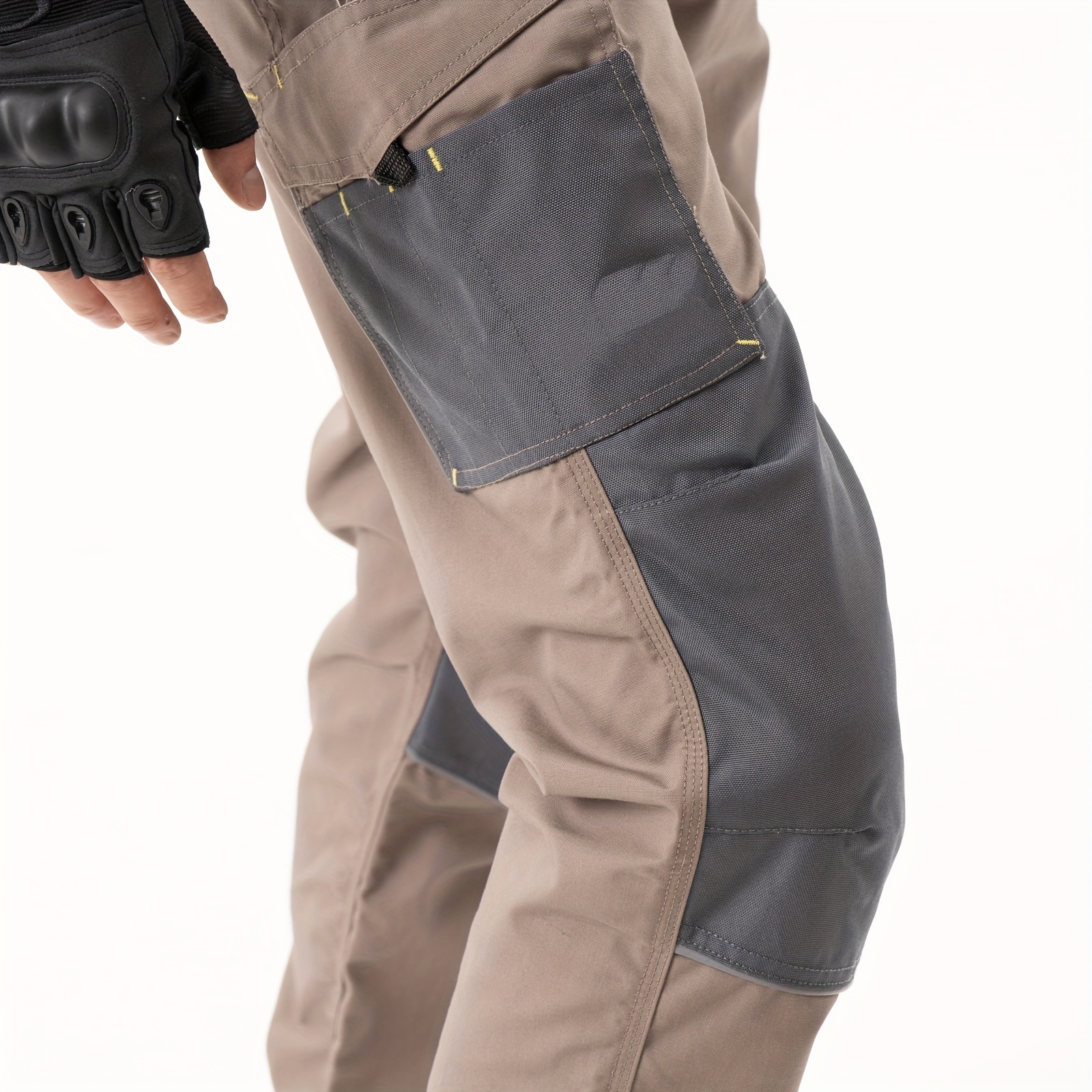 Pantalones Trabajo Seguridad Múltiples Bolsillos Gruesos - Temu