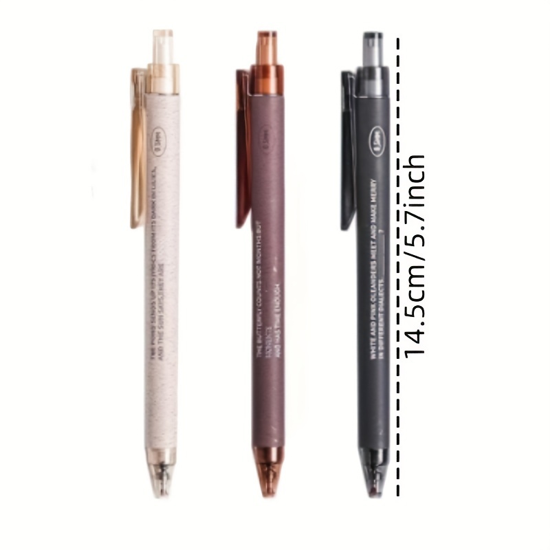 Gel Pens, Fine Point Smooth Writing Pens For Office College School  Supplies, Black Ink Cute Pens 0.