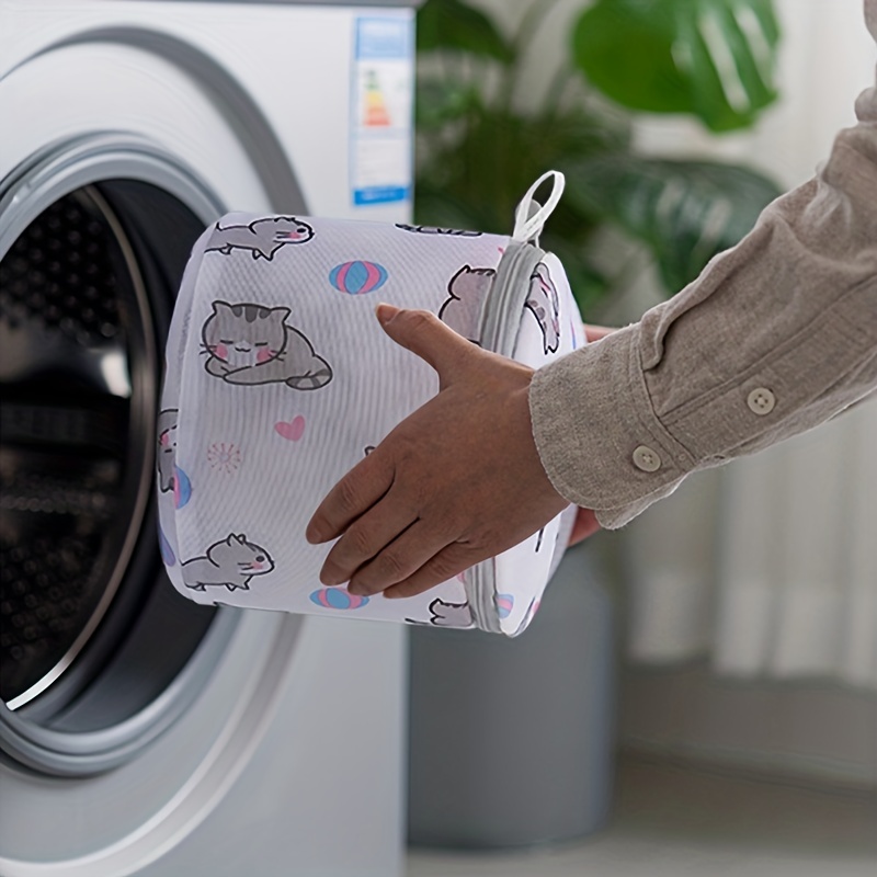Mesh Bra Laundry Bag Washing Machine Special Underwear Thick - Temu