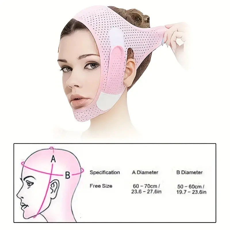 Double Chin Reducer Facial Lifting Strap V Face Lifting Belt Chin Strap For  Men And Women Tightens Skin To Prevent Sagging - Sports & Outdoors - Temu
