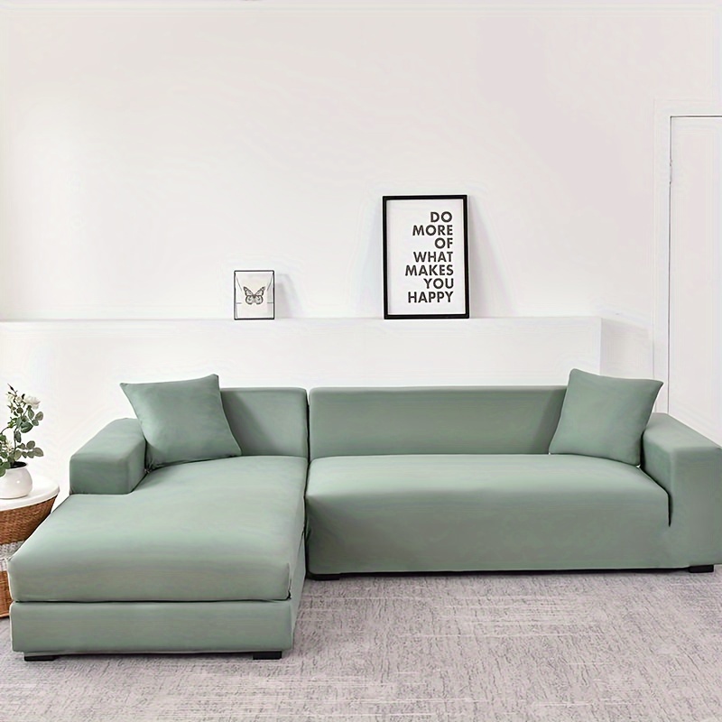 Funda elástica para sofá biplaza para todas las estaciones, funda  protectora de muebles, protector de sofá, 1 plaza (35-55 pulgadas)