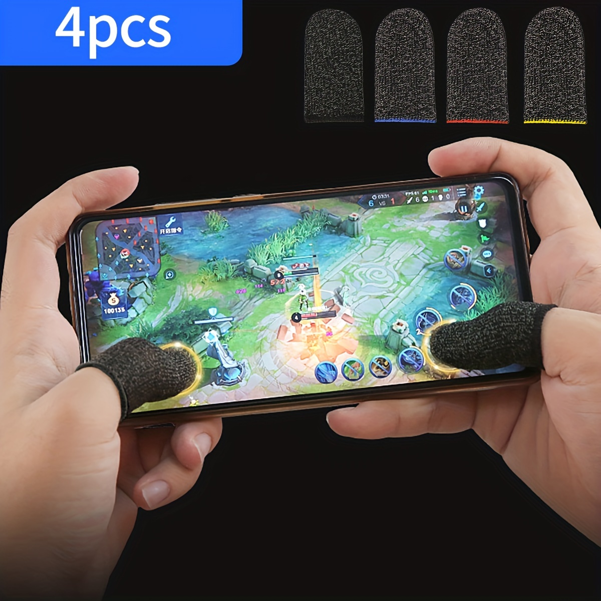 Gaming Finger Cots Anti static Sweat absorbent Non stuck E - Temu Canada