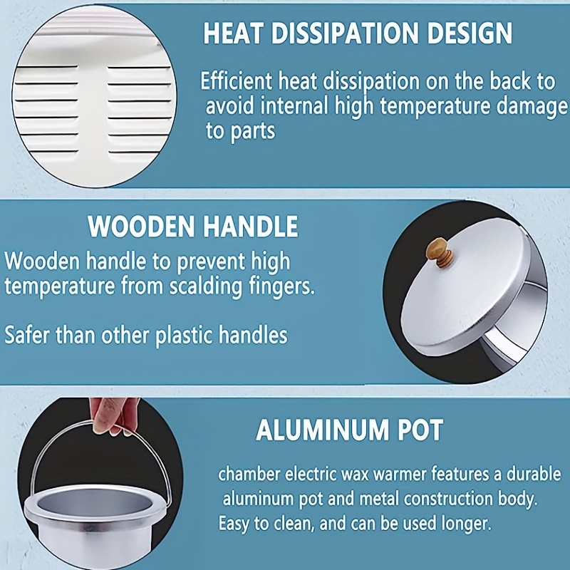 Single Pot Wax Warmer Professional Electric Wax Heater - Temu