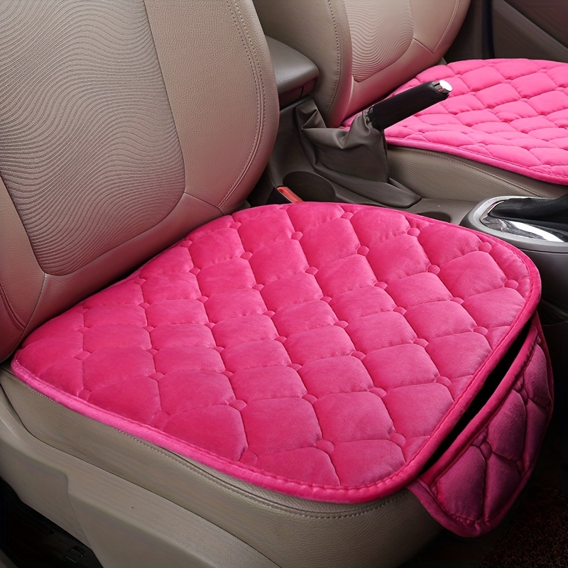 MyBeauty Autumn Winter Universal Plush Car Front Seat Cover Cushion Auto  Soft Pad Mat