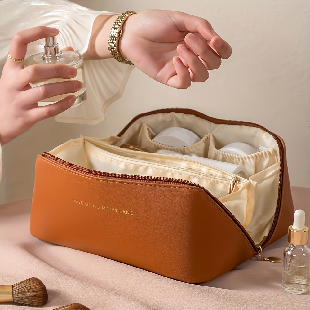  Travel Makeup Bag for Women Large Capacity Cosmetic