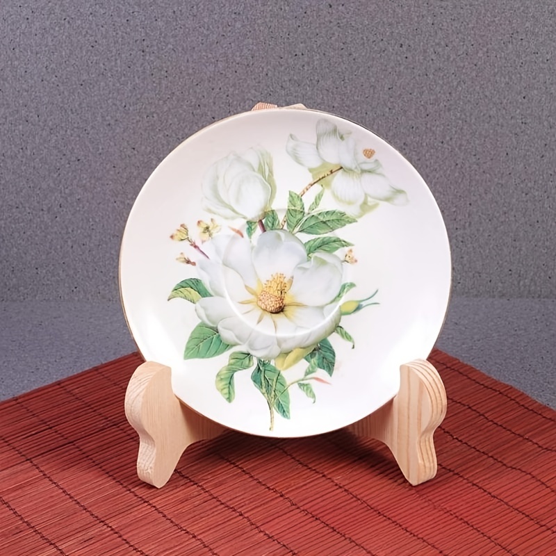 Wooden Plate Holder Display Stands Easels Plates Picture - Temu