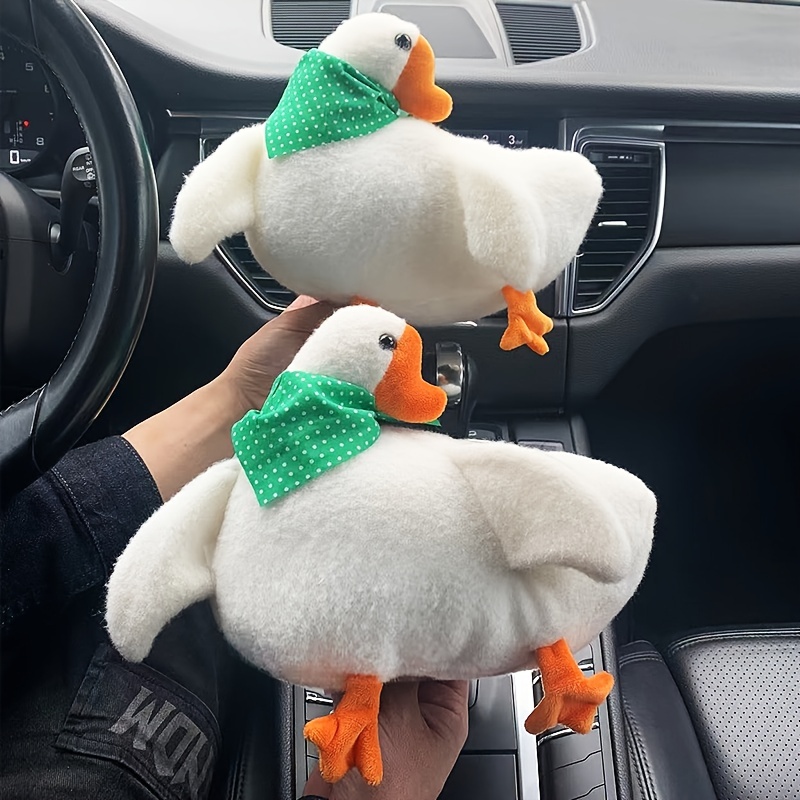 1pc Car Accessories Cute Cartoon Goose Car Headrest Pillow, Neck Support  Pillow, Back Waist Pillow Seat Back Cushion Automotive Car Accessories  Women - Automotive - Temu