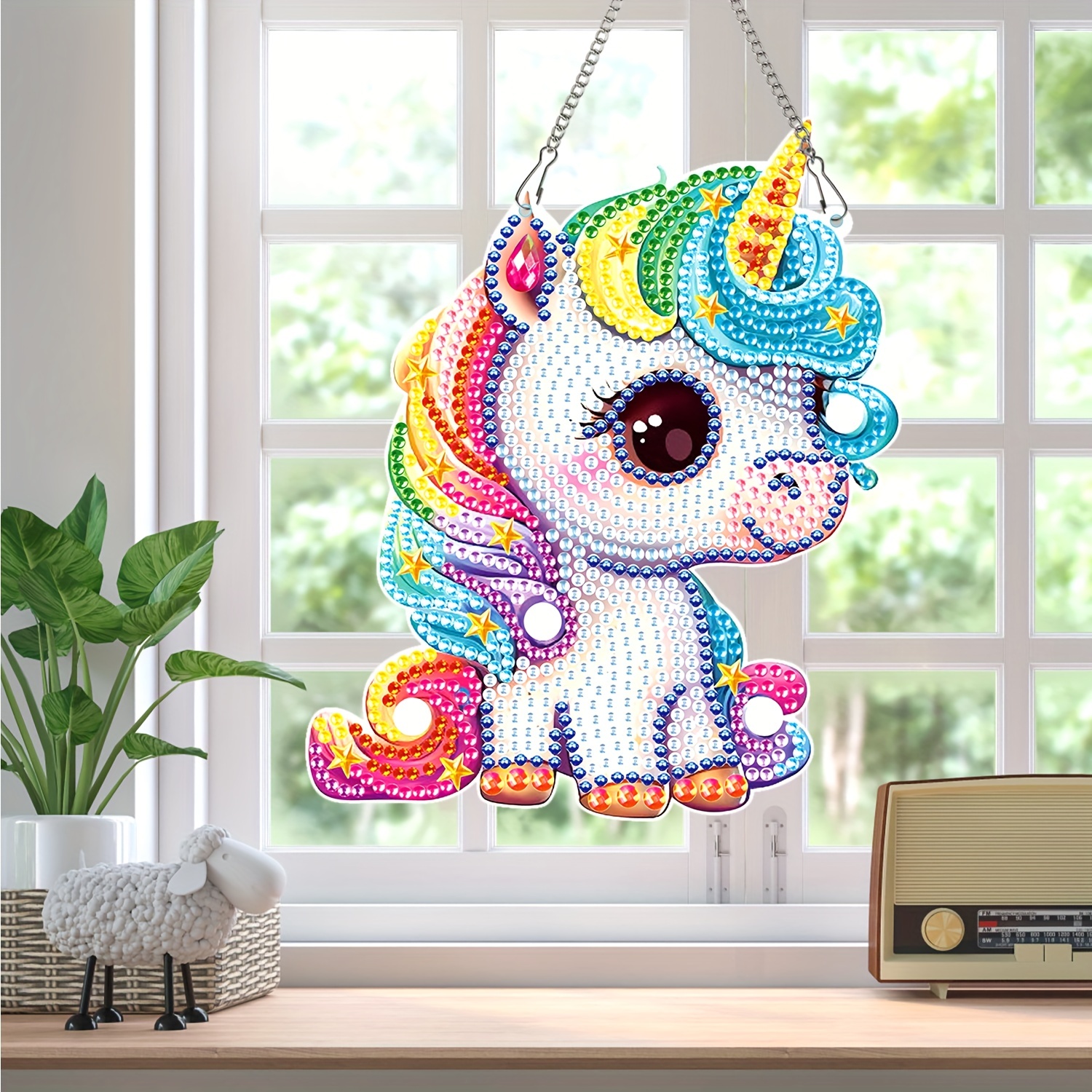 Diamond Painting Kits Hanging Pendant unicorn Diamond Art - Temu
