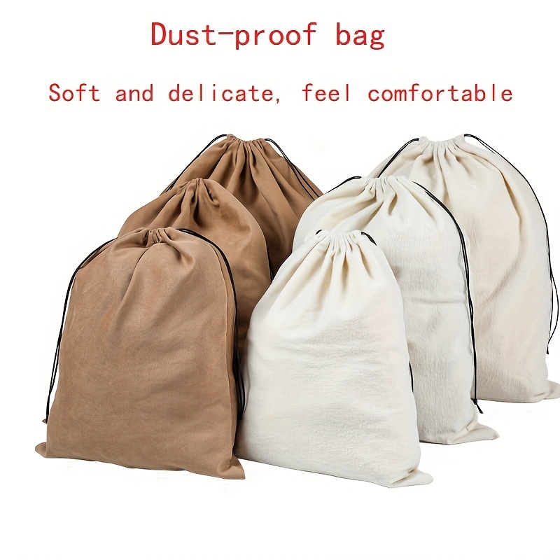 10 Pcs Dust Bags for Handbags Dust Cover Storage Bag Silk Dust Cover Bag  Dustproof Travel Storage Pouch Silk Cloth with Drawstring Pouch for Purses