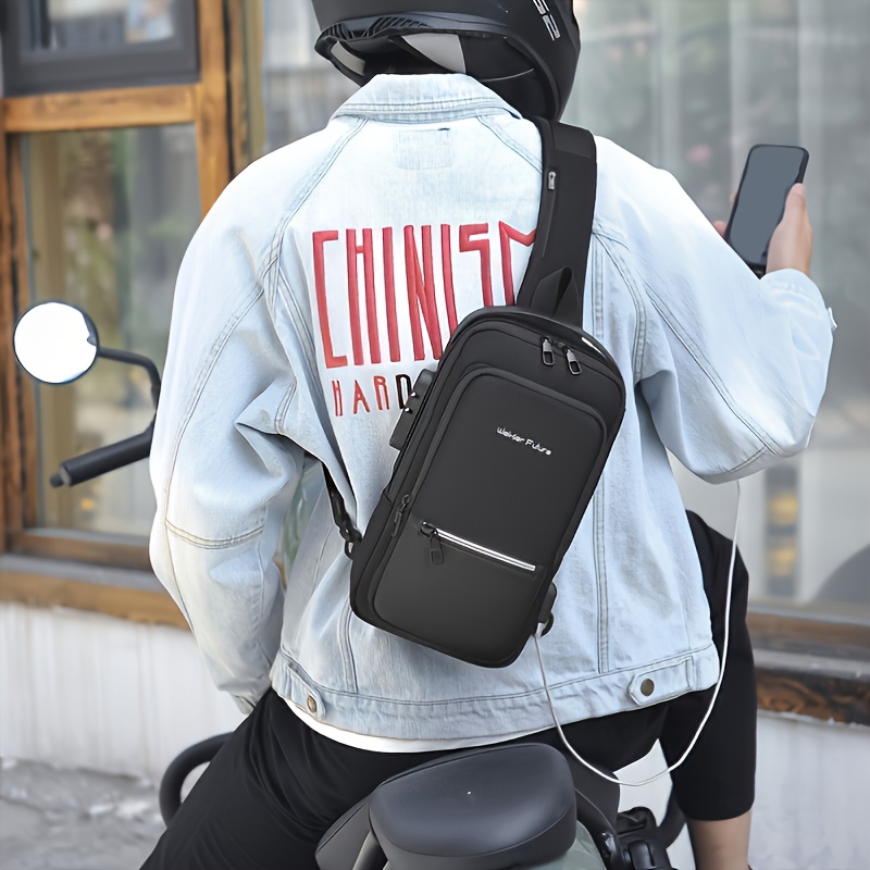 Anti-Theft Crossbody Bag | Mens Sling Bag