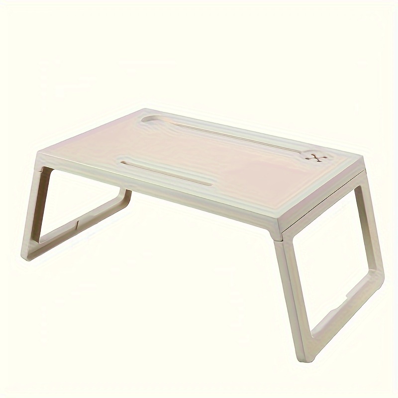 Foldable Computer Desk Simple Desk Bedroom Lazy Desk Plastic