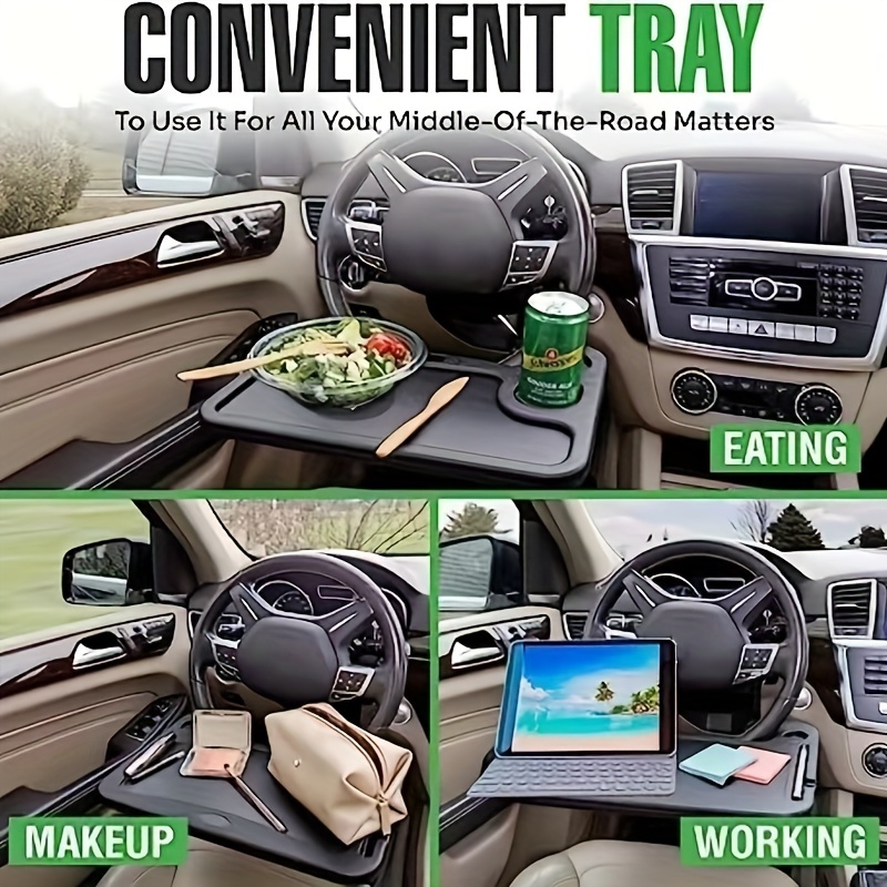 In-car Steering Wheel Table Car Laptop Halterung Auto Mit Multifunktionalem  Tablett Regal In-Car Office Tray