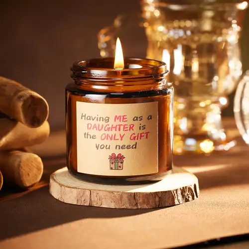 Set di candele profumate, candele profumate da donna Set regalo di 4 candele  di cera di soia naturali al 100% Aromaterapia