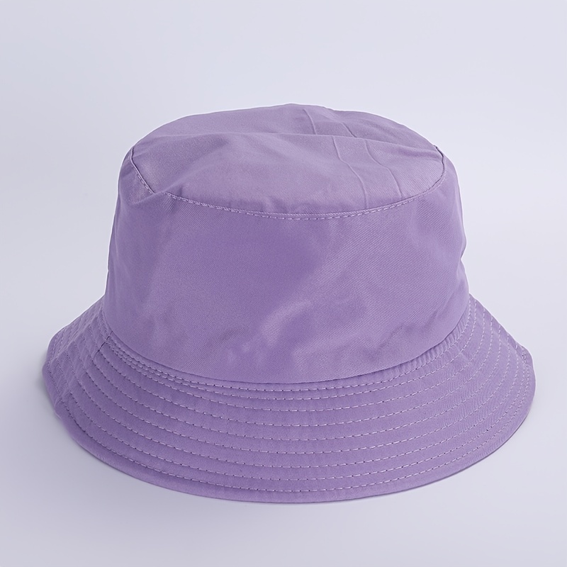 Fold Up Light Purple Sun Hat