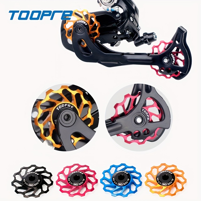 Toopre Bicycle Ceramics Backward Dial Guide Wheel 11t - Temu