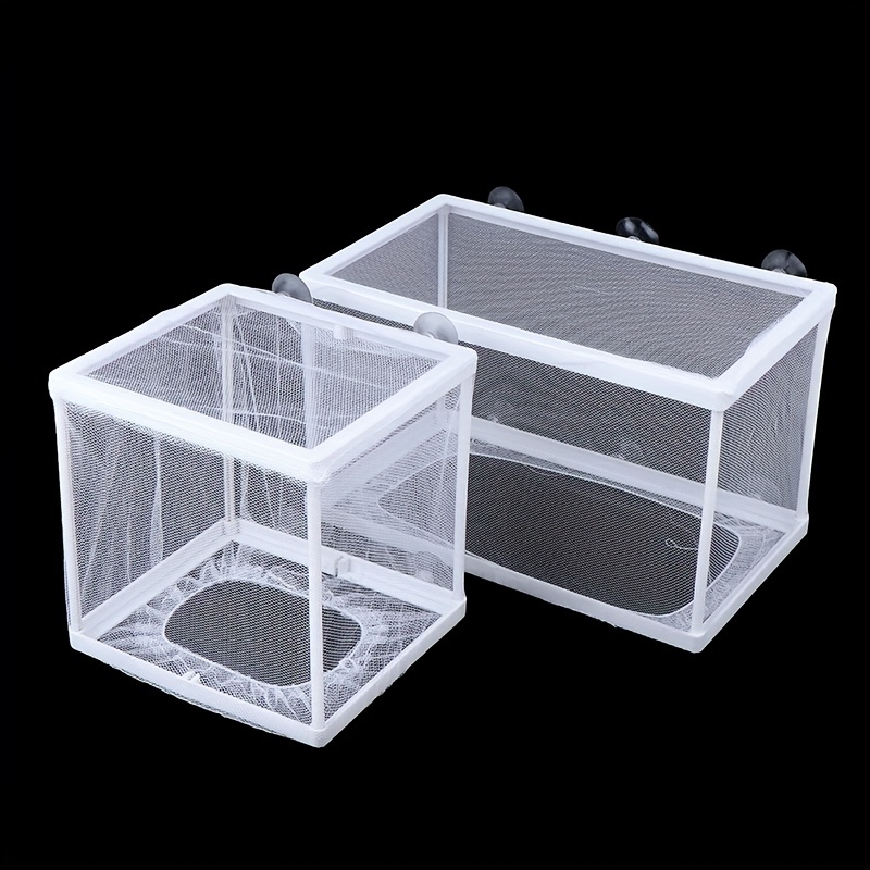 Aquarium Fish Net and Aquascape Organizer Hangs on Side of Fish Tank  Adjustable Multiple Slots and Hooks Organize Your Nets and Tools 