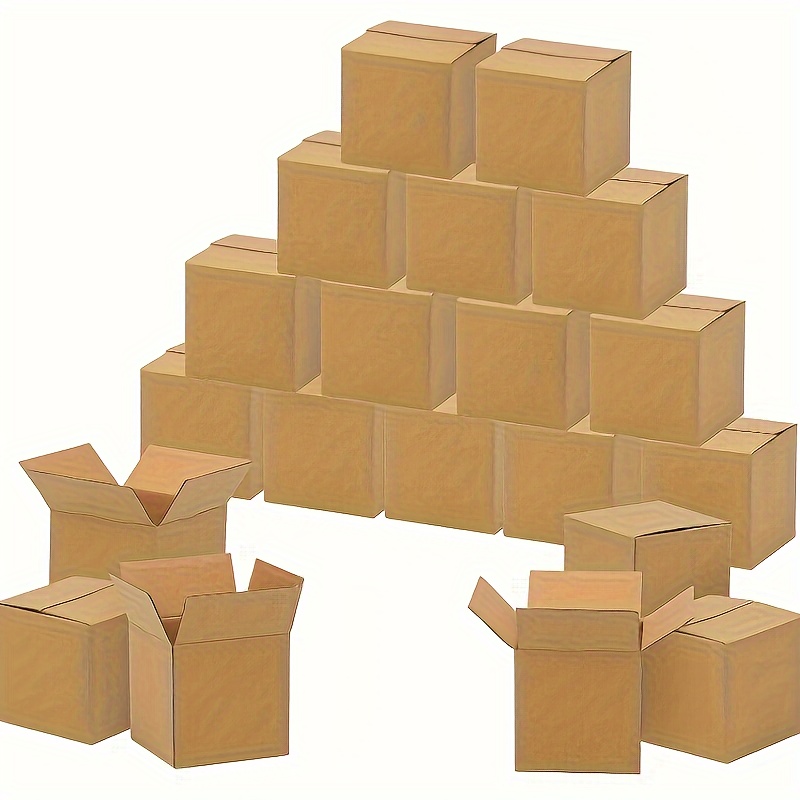 Shipping Boxes Pack Small Corrugated Cardboard For Mailing - Temu
