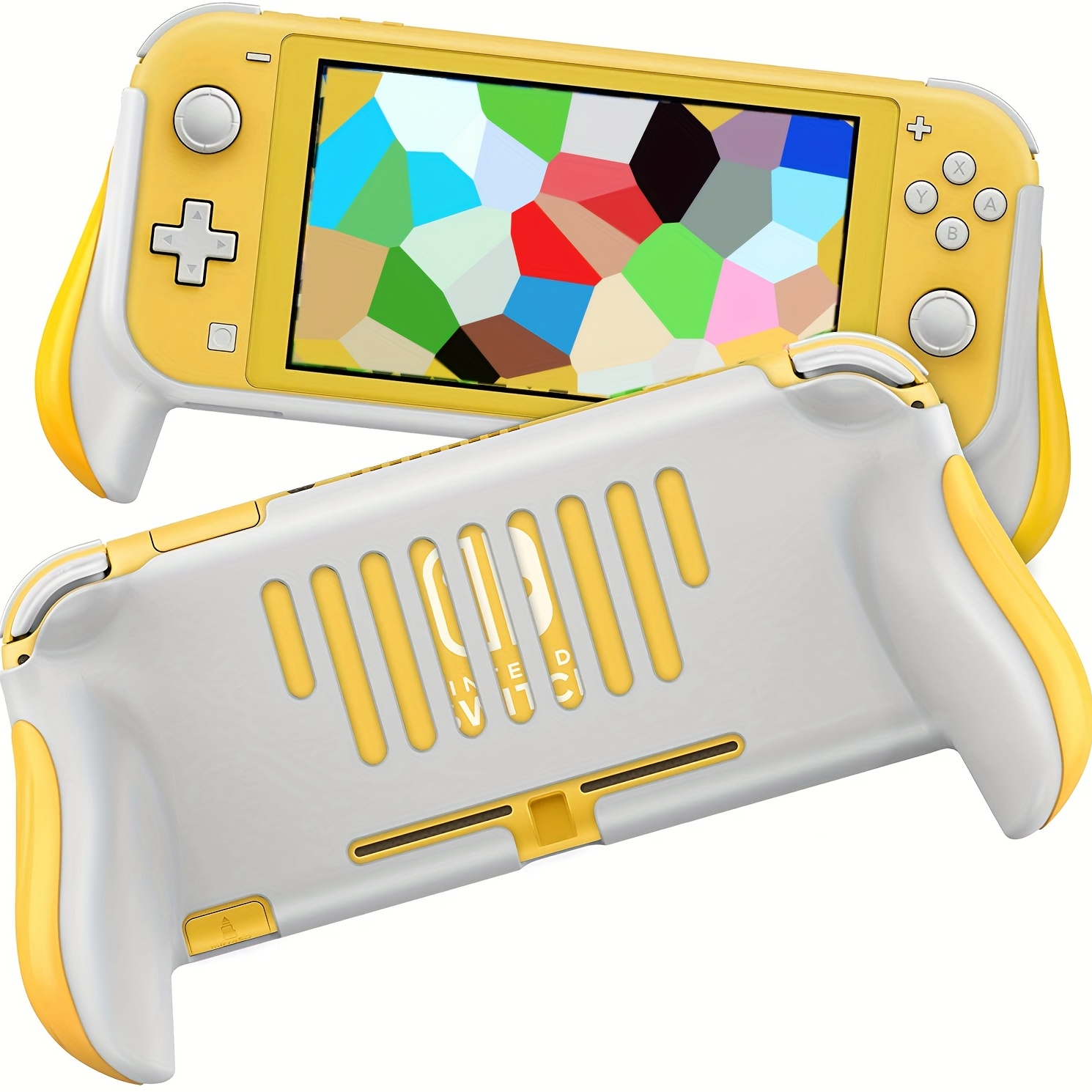 Funda De Agarre De Cubierta Portátil Para Switch Lite Con Agarre Cómodo -  Temu