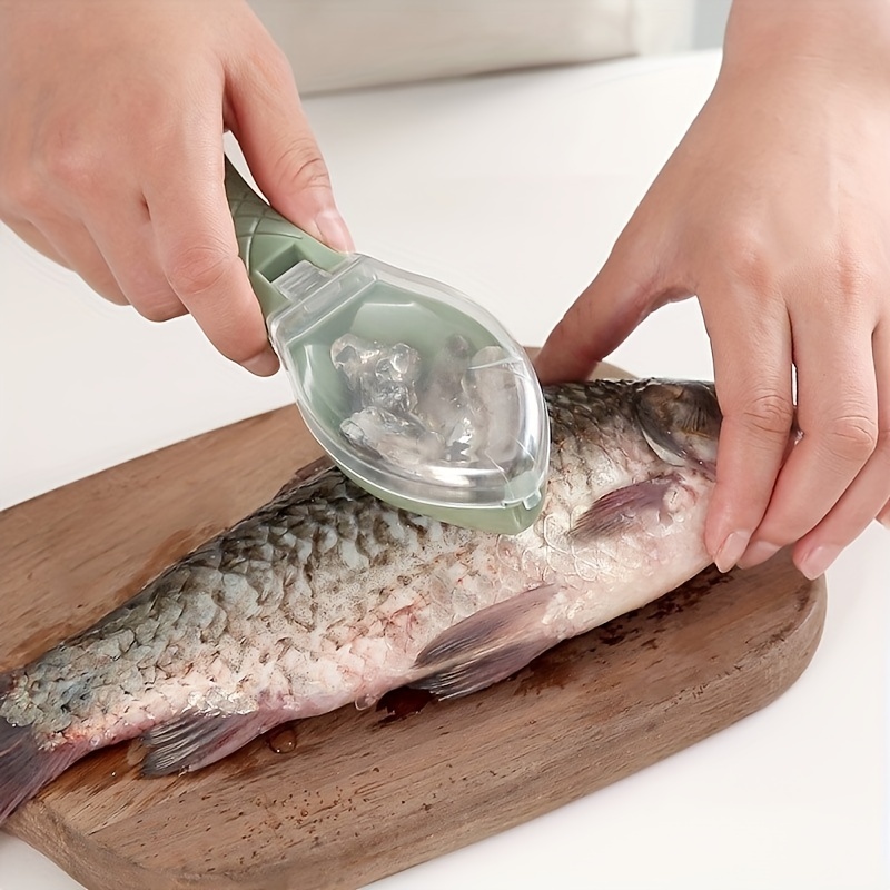 Fish Scale Remover Plastic Fish Scale Peeler Hook Fish Scale - Temu