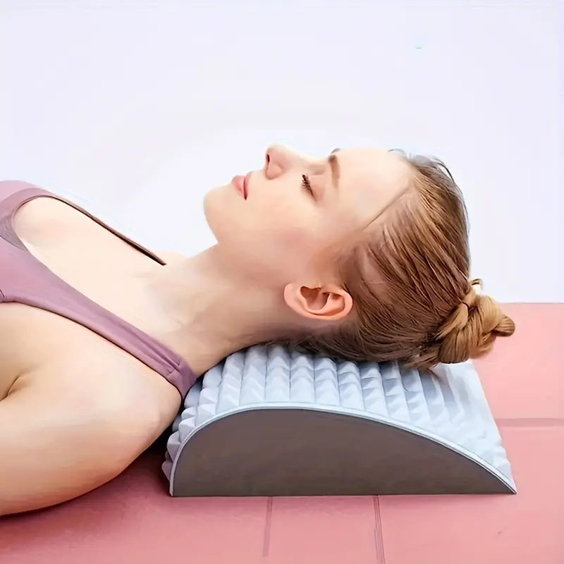 Lumbar Vertebra Neck And Back Pillow, Model For Relax Lower Back