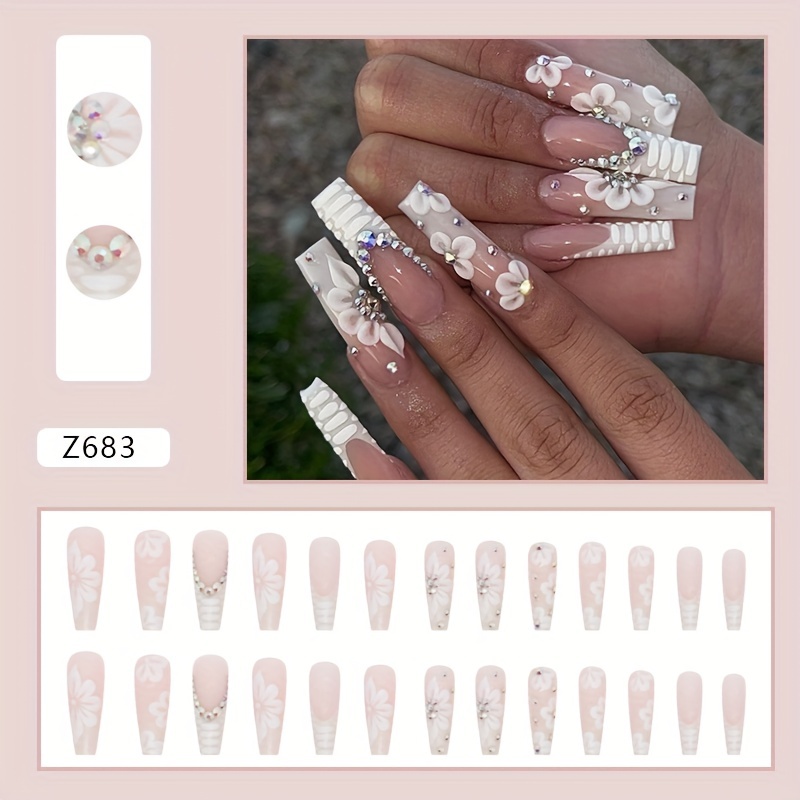 Is That The New 24pcs Snake & Floral Fake Nail ??