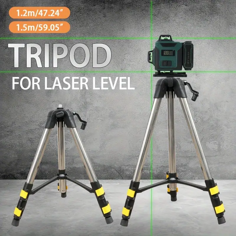 Trépieds De Niveau Laser 0.46m 1.2m 1.5m, Trépied Multifonctionnel
