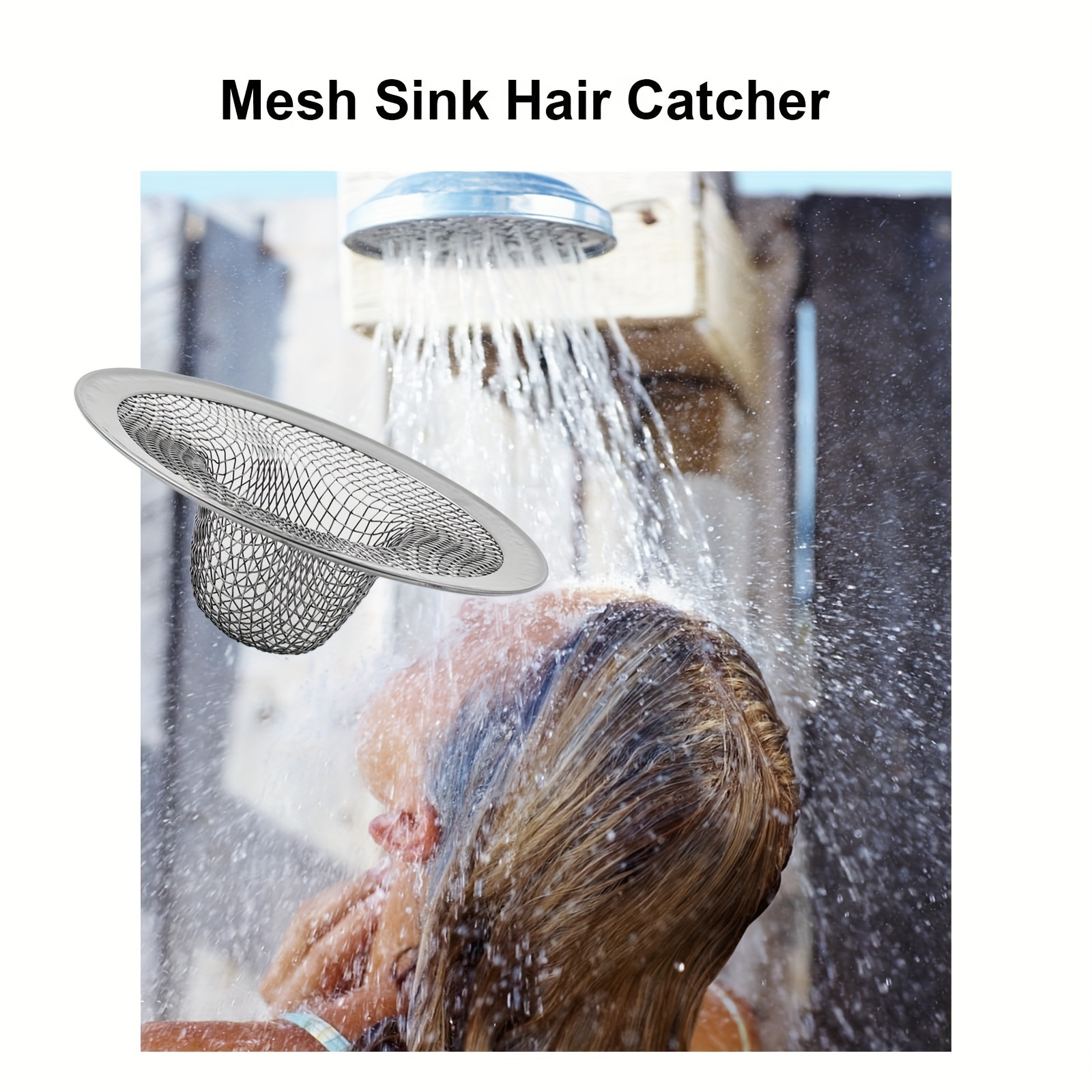 Dependable 2 Pack Hair Catcher Drain Protector Value 2 Pack Prevents Hair from Clogging Drains