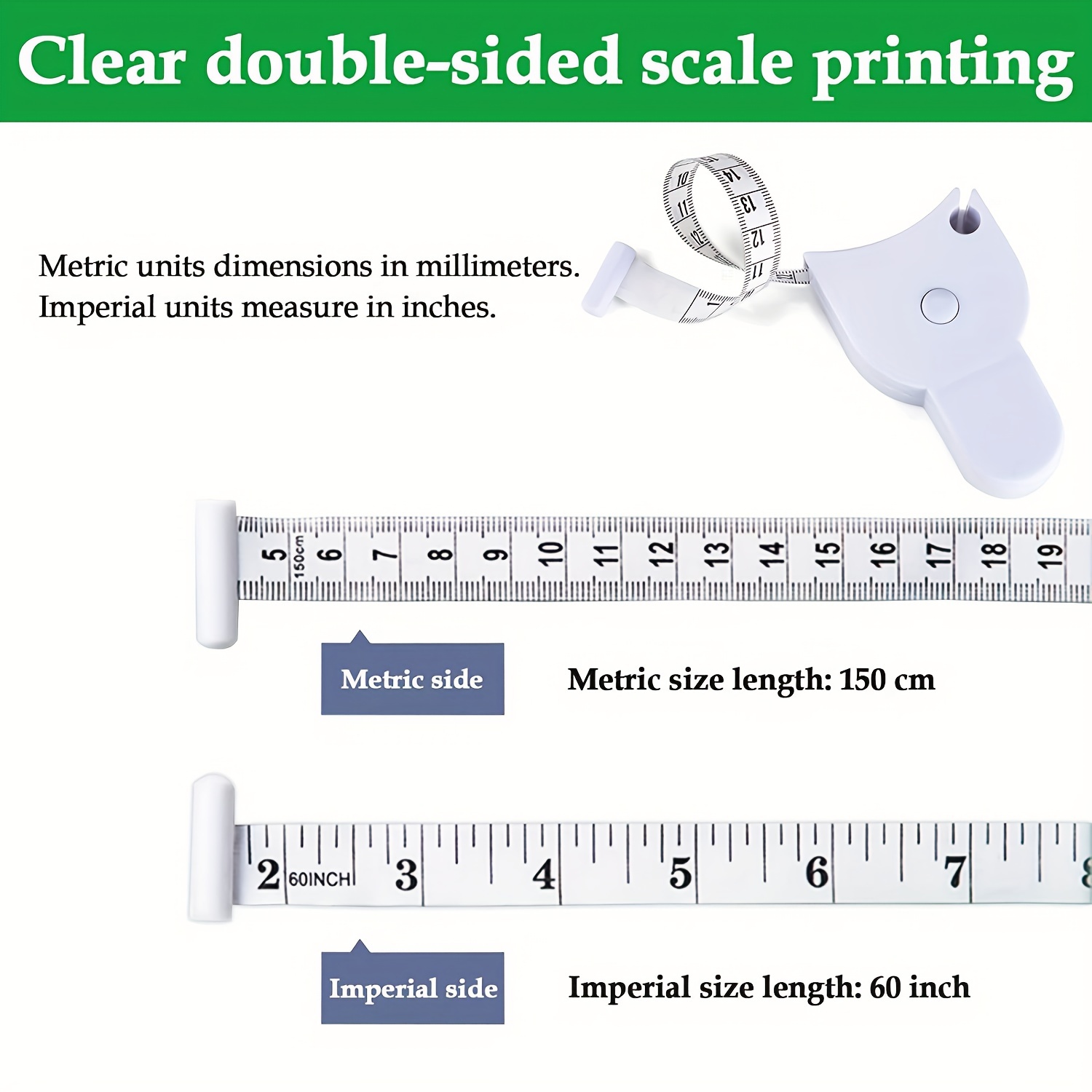 Tape Measure Body Measuring Tape Waist Measuring Tape - Temu Mexico