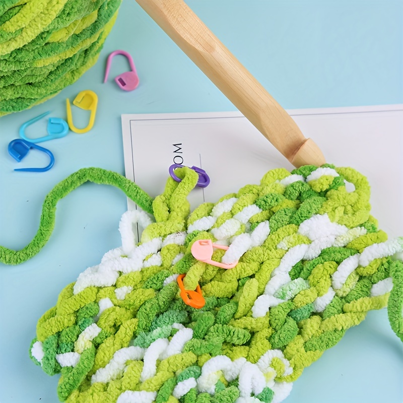 Jumbo Crochet Hooks, Includes Sizes 15mm, 20mm, 25mm, Crochet Hooks for  Bulky Yarn, Large Crochet Hook, Wooden Crochet Hook, Ergonomic Hook 