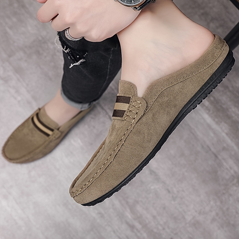 mens penny loafers breathable lightweight slip on casual shoes for walking driving spring summer autumn details 1