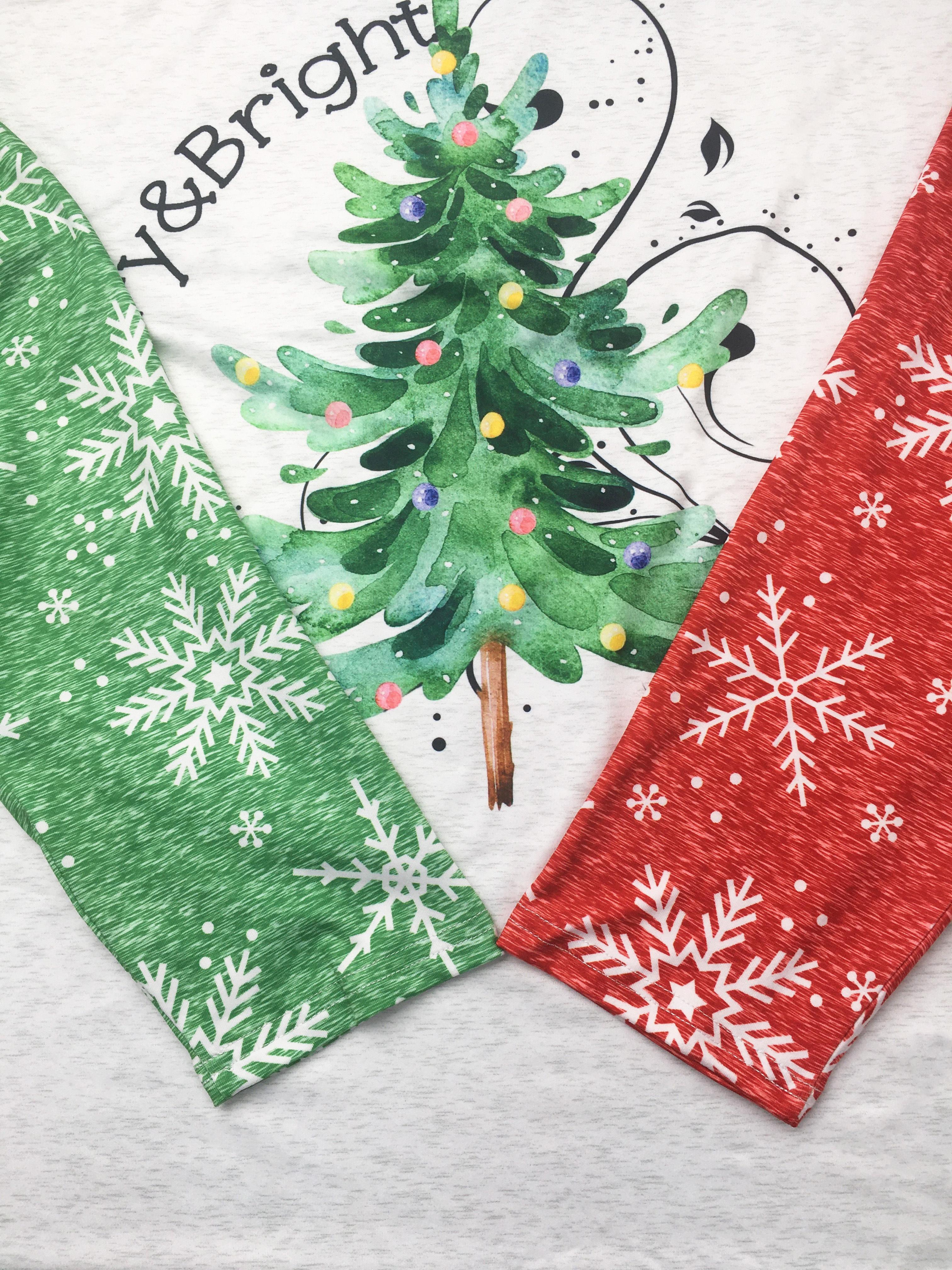 Maglietta T-shirt Natalizia Christmas Season - Idea Regalo per il Natale, per Lei | Olallà