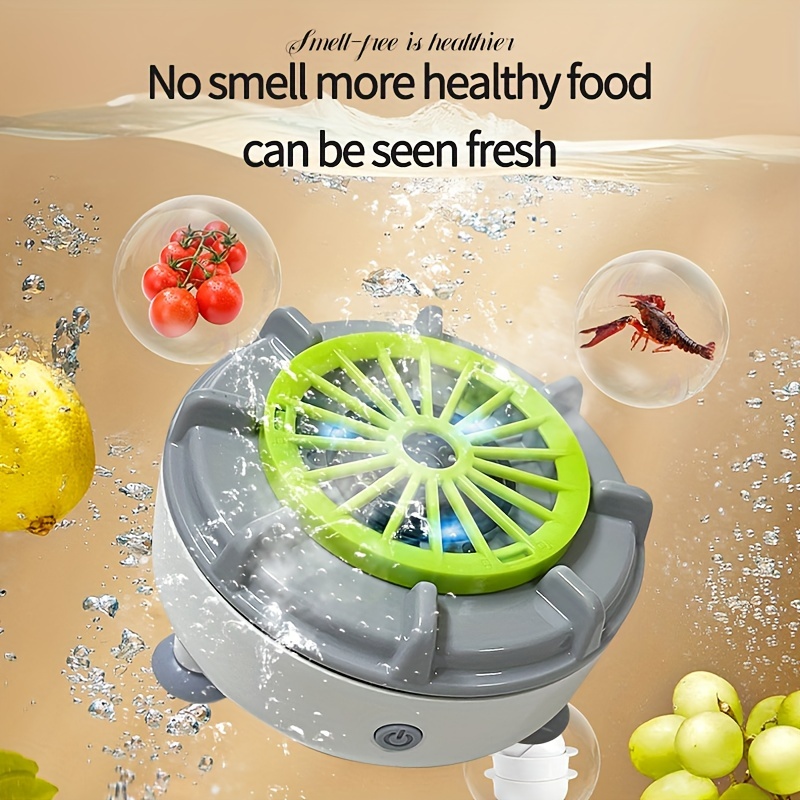 1pc, Fruit And Vegetable Washer Cleaner, Fruit And Vegetable Cleaner  Machine, Vegetable Washer Fruit Cleaning Device With USB Charging Base  Purifier F